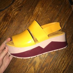 Melissa Platform Velcro Sandal